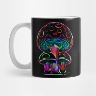 Mushrooms Neon Glow Mug